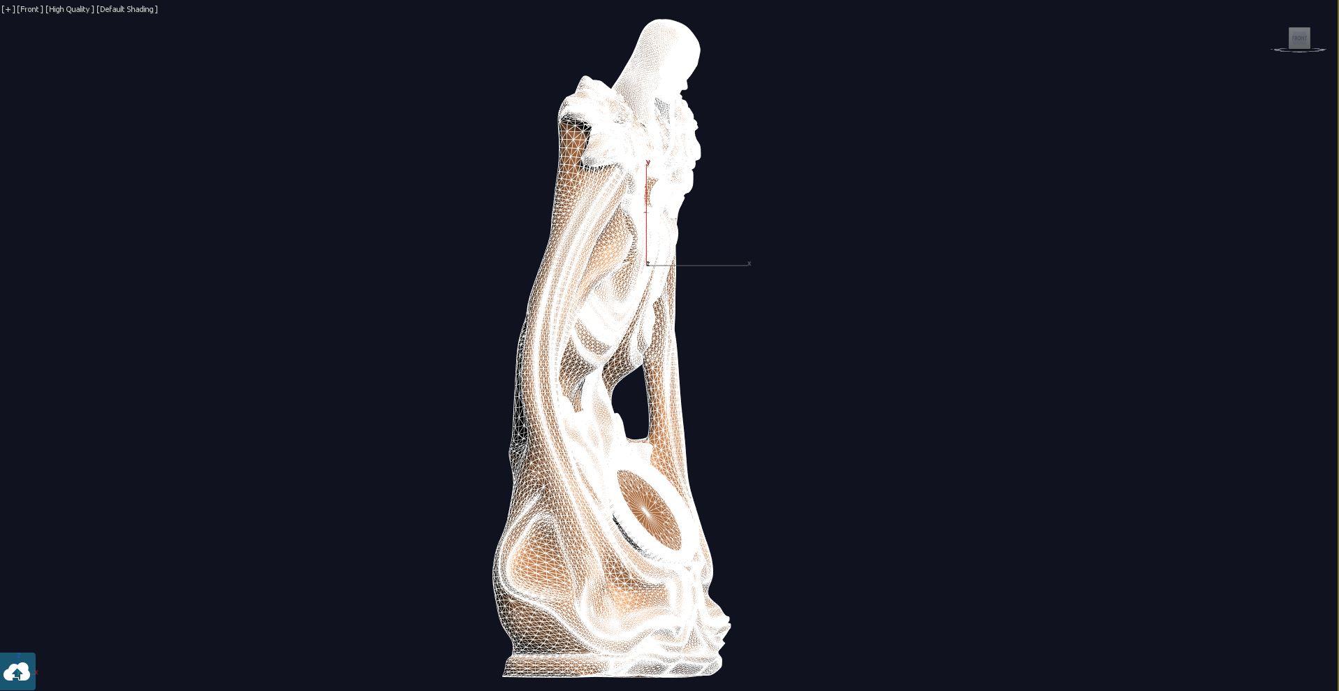 Free 3D Models (Free 3D model for CNC - STATUETKA_0029) 3D модель для ЧПУ станка
